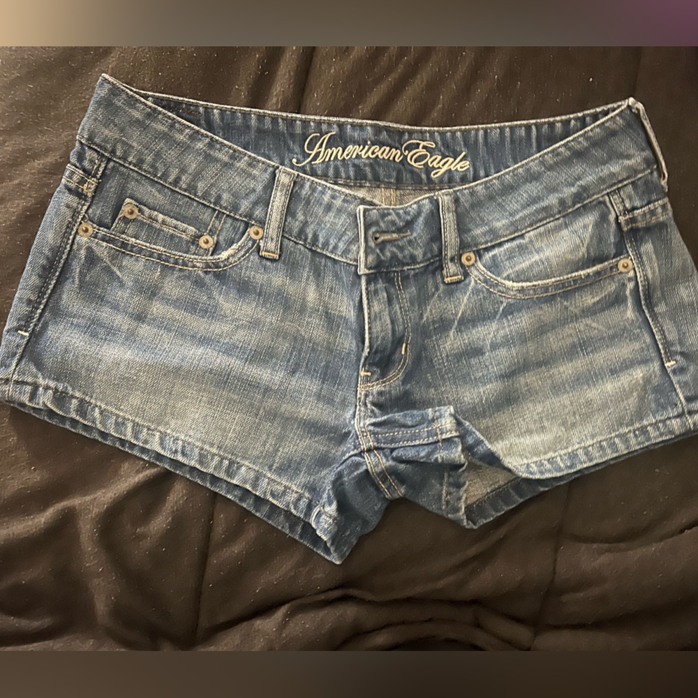 American eagle jean shorts